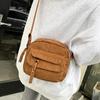 Einfache Vielseitige Cord-Umhängetasche Unisex Modisch Lässig Kleine Quadratische Tasche Personalisierte Pendler-Umhängetasche Geschenke