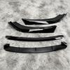 4PCS Front Bumper Lip Spoiler Splitter Chin For SEAT Cupra Leon VZ TSI Sportstourer 2024 2025 Gloss Black Body Kits