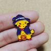 Pikachu Anime Enamel Pin Halloween Pumpkin Lapel Badges Manga Brooches for Women Fashion Jewelry Accessories Gifts