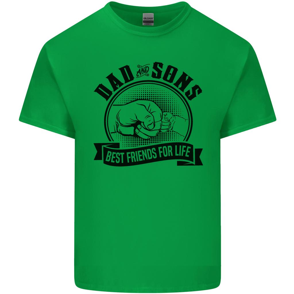 Dad Sons Best Friends Fathers Day Unisexs Light Cotton TShirt