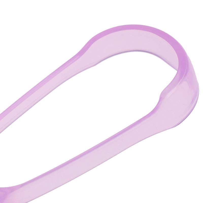 Food Grade Plastic Tongue Scraper Adult Tongue Cleaner Brush Oral Oral Care