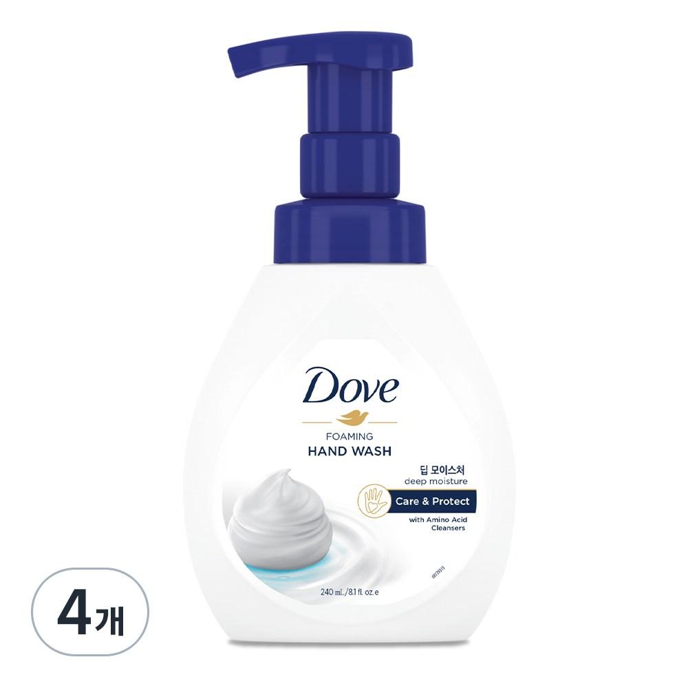 Dove Foaming Hand Wash Deep Moisture, 240ml, 4 units