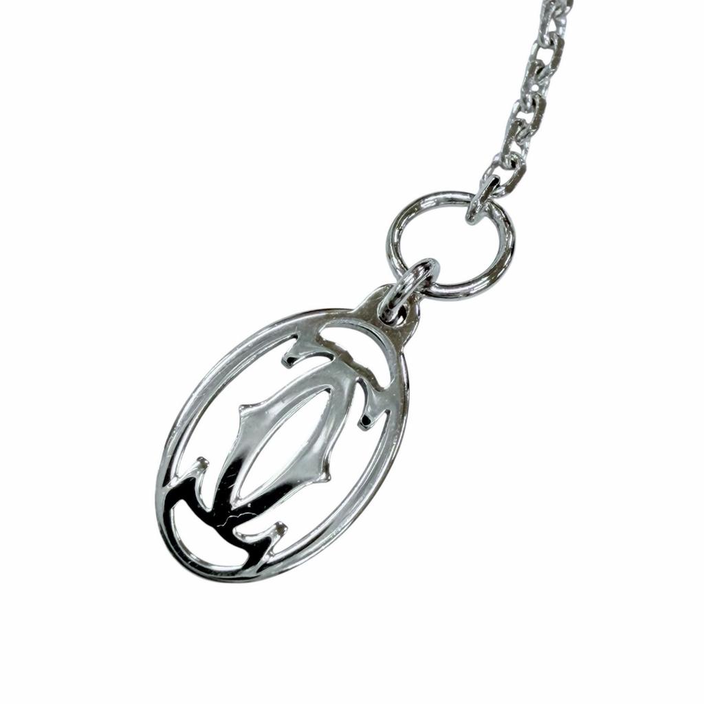 Great Cartier Necklace Damour XS White Gold 750 Women WFE089 Used