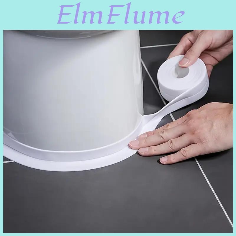 Pvc Tape Waterproof Multipurpose Wall Sticker Self Adhesive Sink Stove Crack Strip Kitchen Bathroom Bathtub Corner Sealant Tape Waterproof