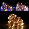 20M 200Led String Lights Usb Christmas Lights Copper Wire String Lights Outdoor Garland Waterproof Fairy Light For Home Wedding