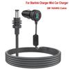 For Starlink Charger Cigarrete Lighter Car Charger 30V-2A Vehicles 2m Waterproof 18AWG Extension Cable Car Accessories