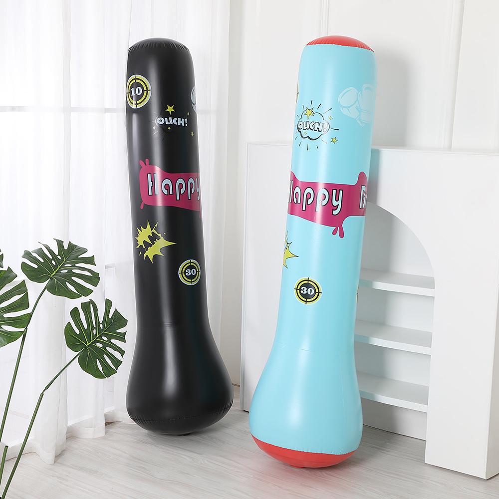Children's Inflatable Boxing Punching Bag - Free-Standing Taekwondo & Fitness Training Equipment