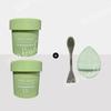 [1+1] Holy Basil Bubble Deep Mask Wash-Off Pack 90g 1 Pack + Dual Brush + Sponge