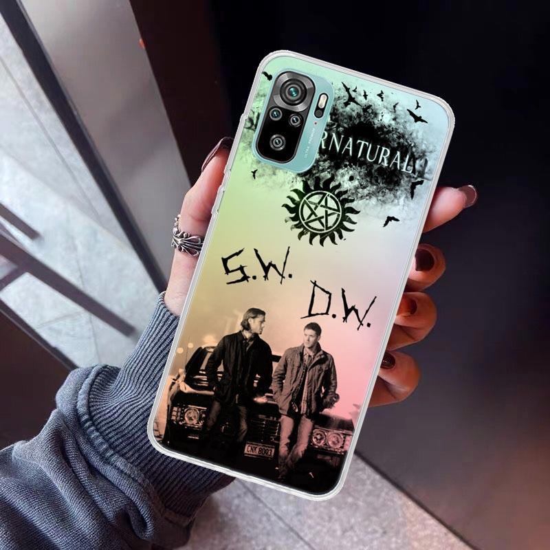 Supernatural SPN Dean Sam Phone Case For Xiaomi Redmi Note 10 11 12 13 14 15 Pro Plus 11S 12S 14S 11T 11E 10S Soft TPU Back Cove