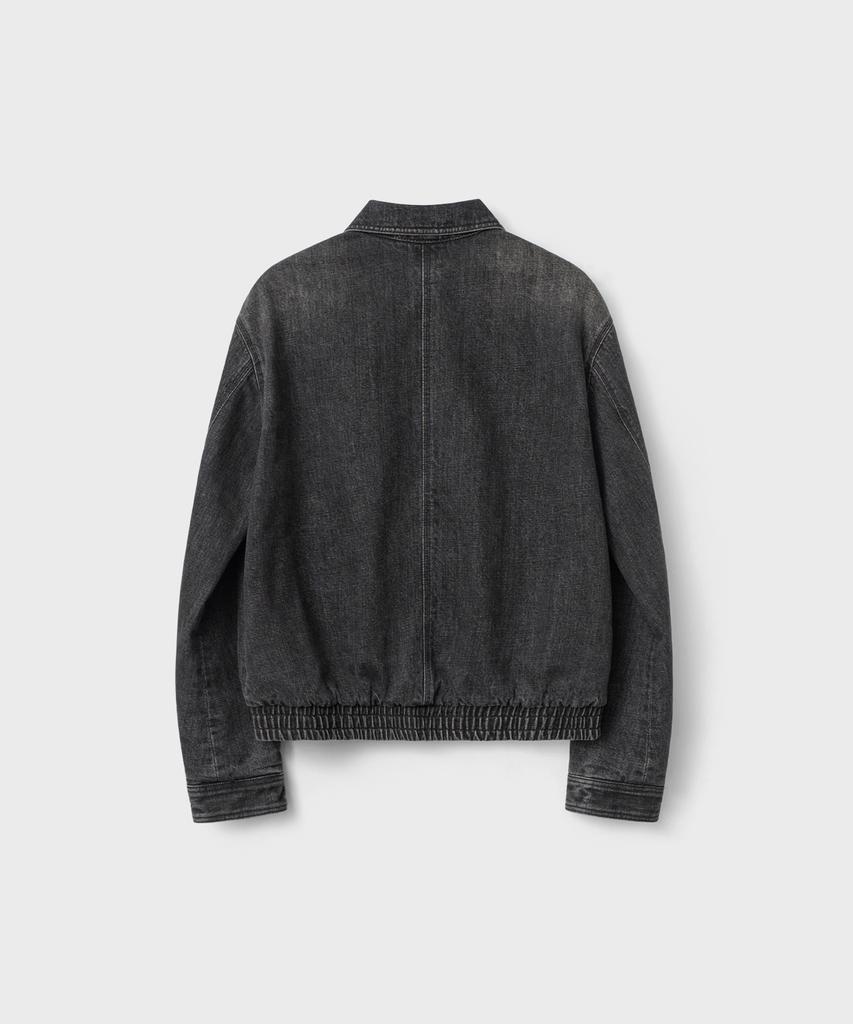 Belier Trail Denim Blouson Jacket - Grain Black
