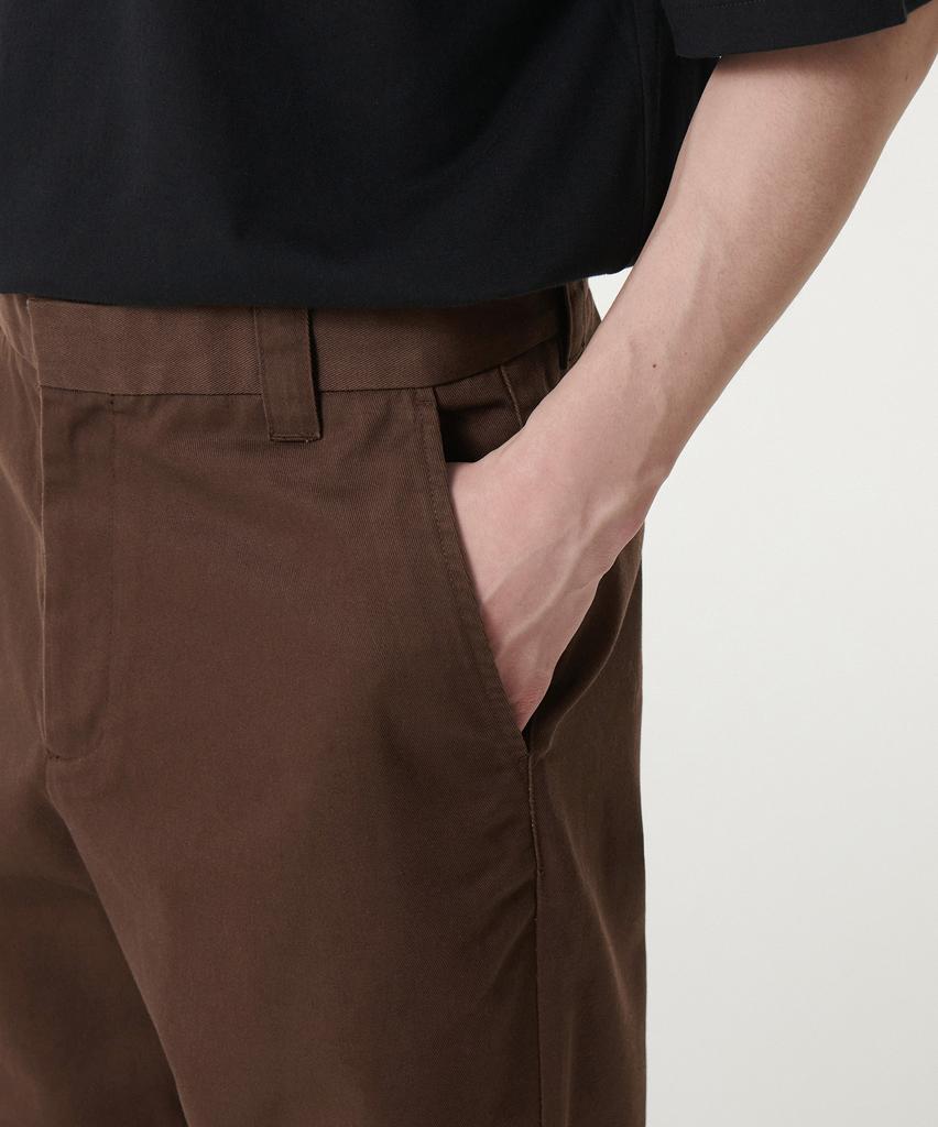 Musinsa Standard Heavyweight Cp Wide Chino Pants [Baroque Brown]