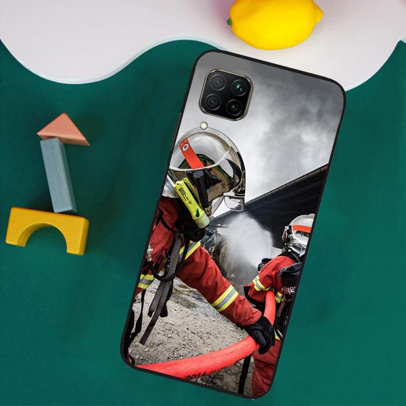 Strażak Strażak Dla Huawei Nova Y61 Y91 Y73 Y72 Y70 Y60 Y90 12s 12i 11i 8i 9 10 SE P30 P40 Lite P60 Pro Etui