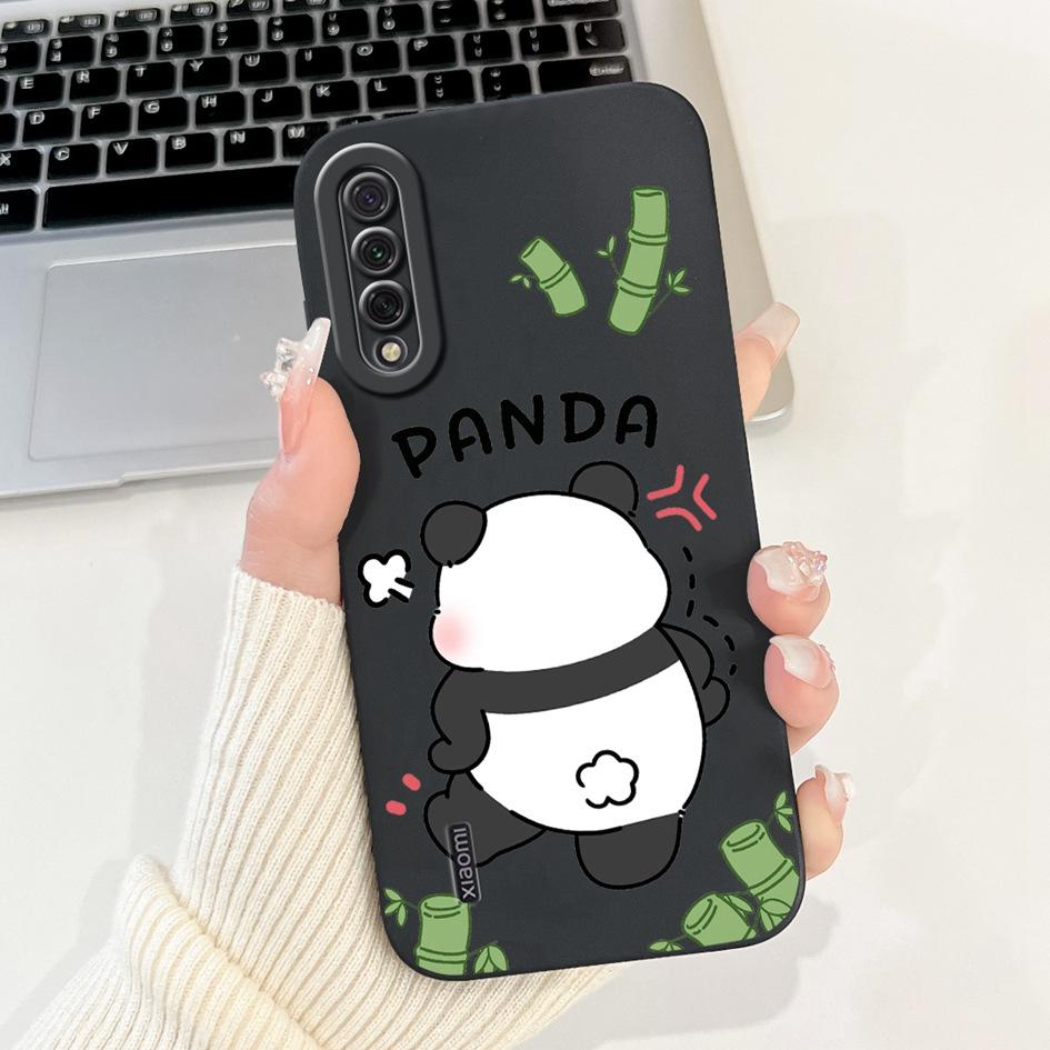 For Xiaomi Mi A3 Case MiA3 Shockproof Cover Cute Cartoon Panda Rabbit Soft Silicone Matte TPU Phone Case For Xiaomi Mi CC9e Capa