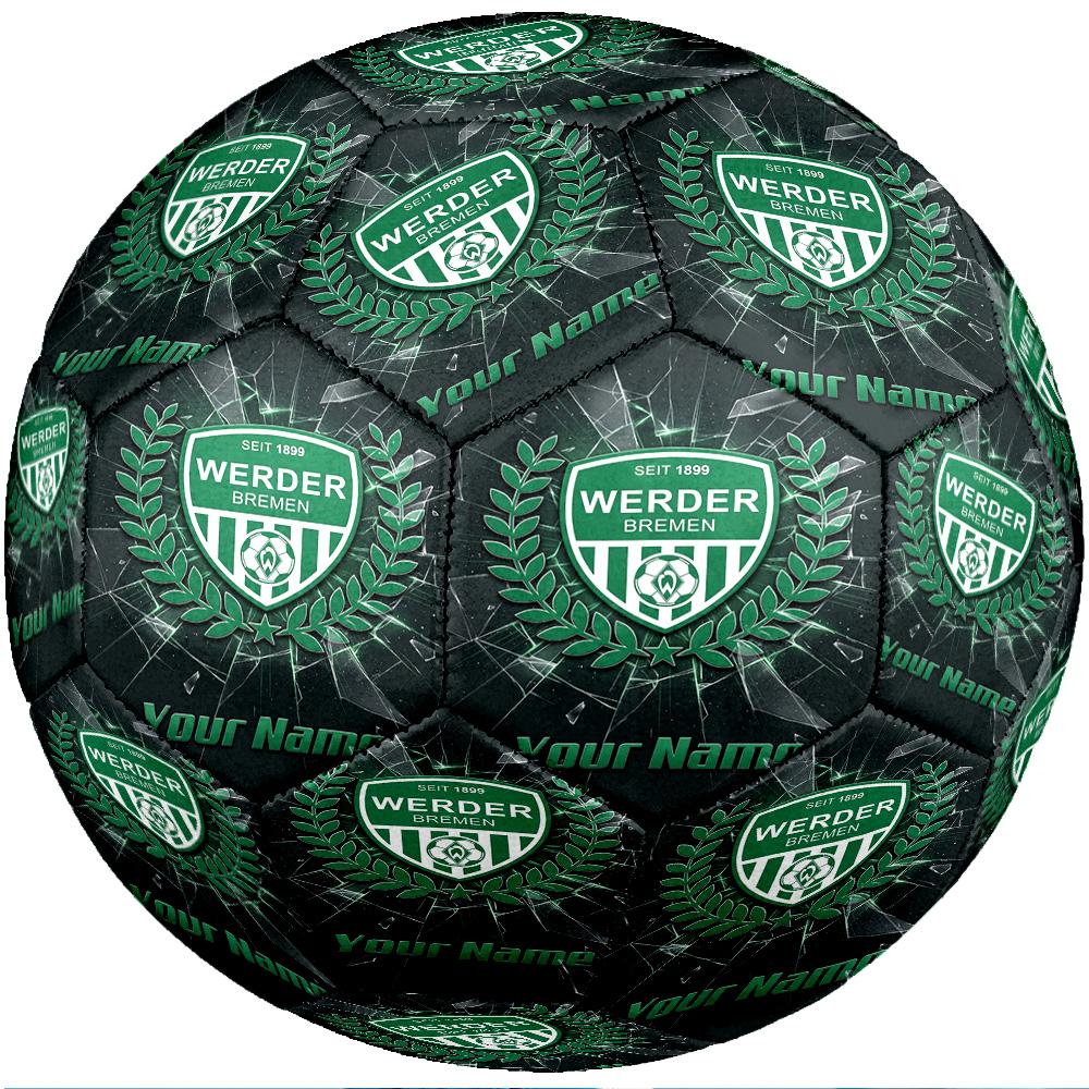 Werder Bremen FC Fashion Size 5 Football Wearproof Non‑Slip Soccer Ball For Sports Training Entertainment Use