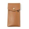 Large Capacity PU Leather Ballpoint Pen & Glasses Storage Bag