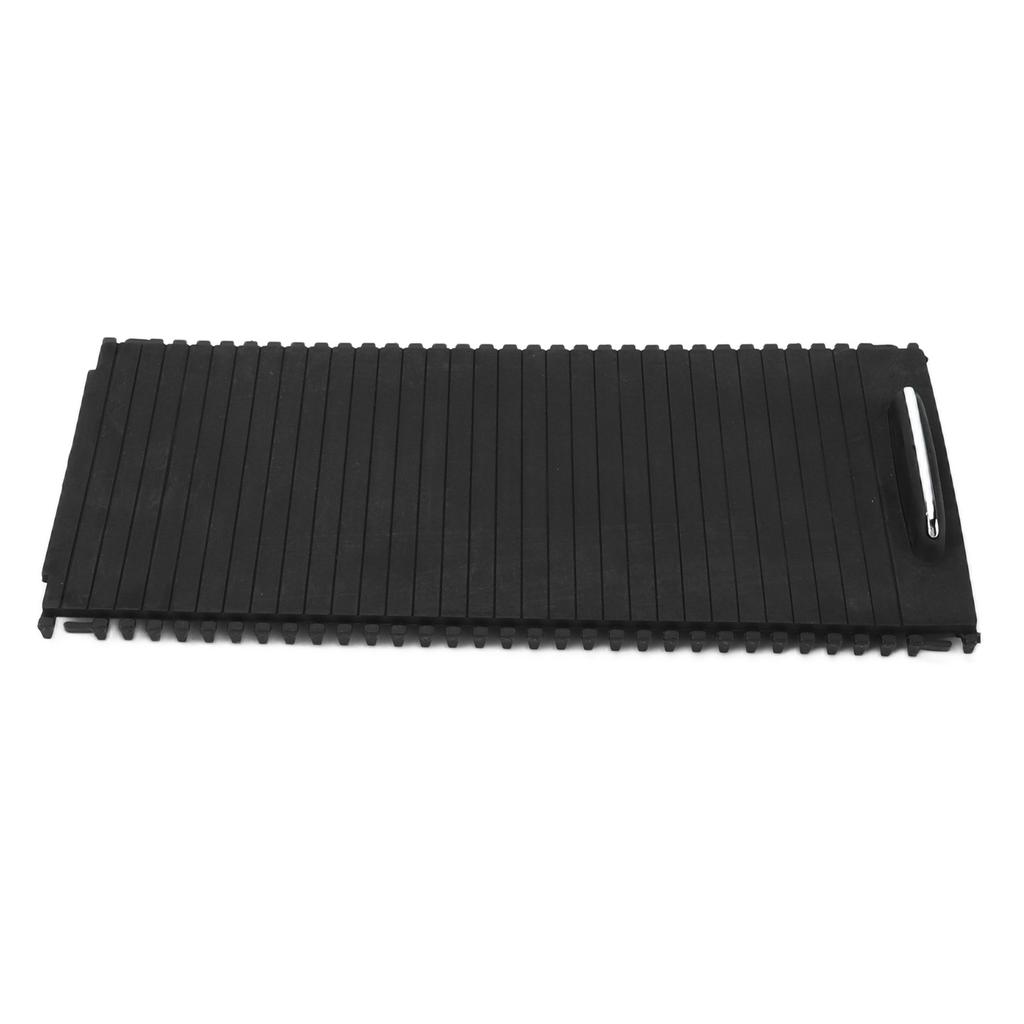 Mittelkonsolen-Schieberollen-Becherhalter-Blindabdeckung 468076079051 Ersatz für W204 W212(Schwarz )