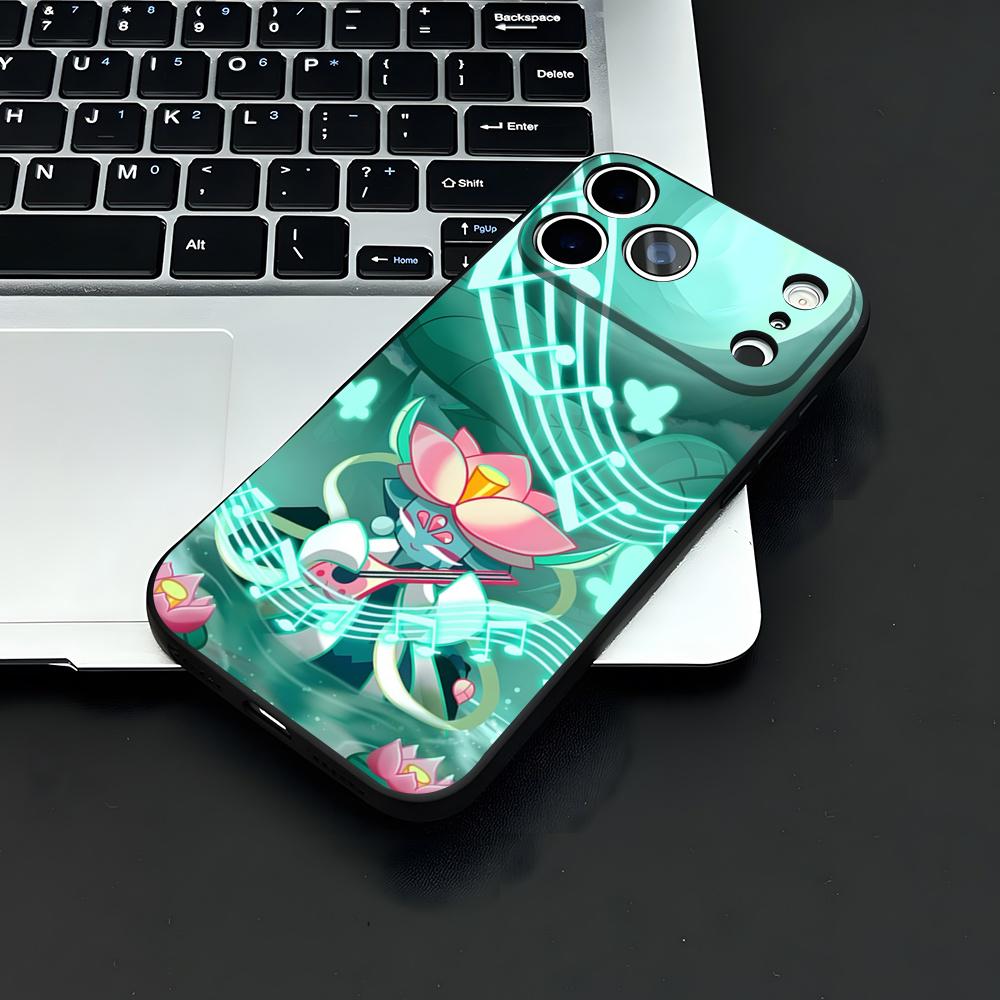 C-Cookie Run K-Kingdom Phone Case For IPhone 17 Air 16 E Pro Max 15 14 13 Mini 12 Pro 11 Max Plus Black Soft Shell