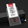 Acrylic Stretchable Badge Holder with Retractable Lanyard for Student or Employee ID Cards