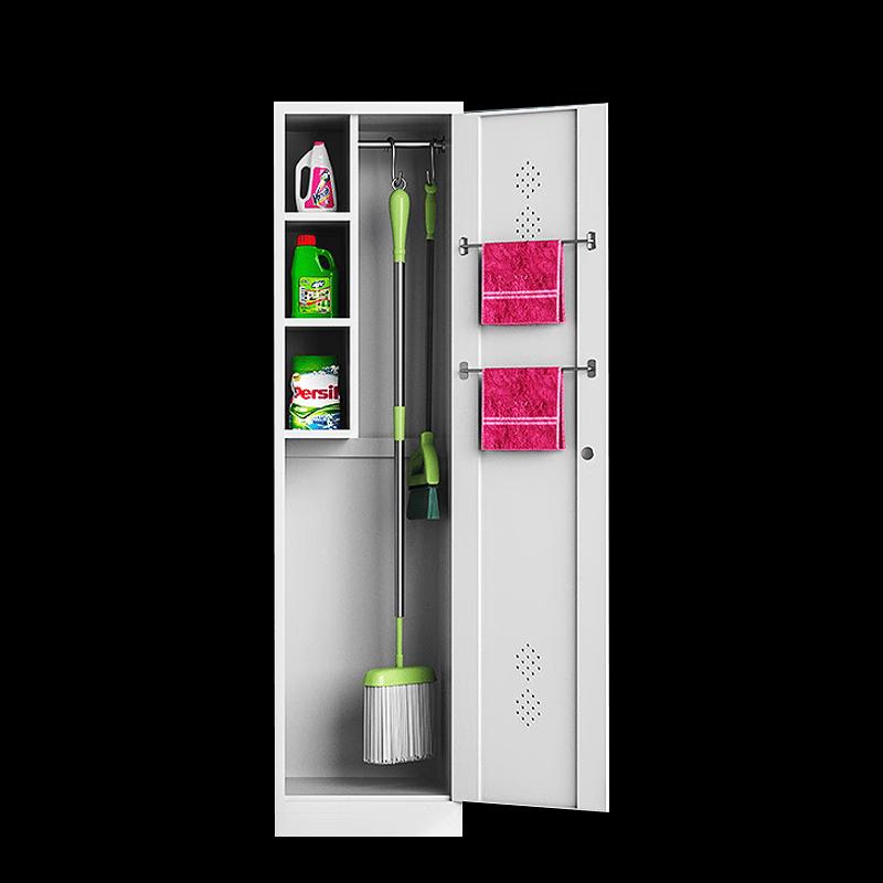 Hersdiger Stainless Steel Cleaning Storage Cabinet