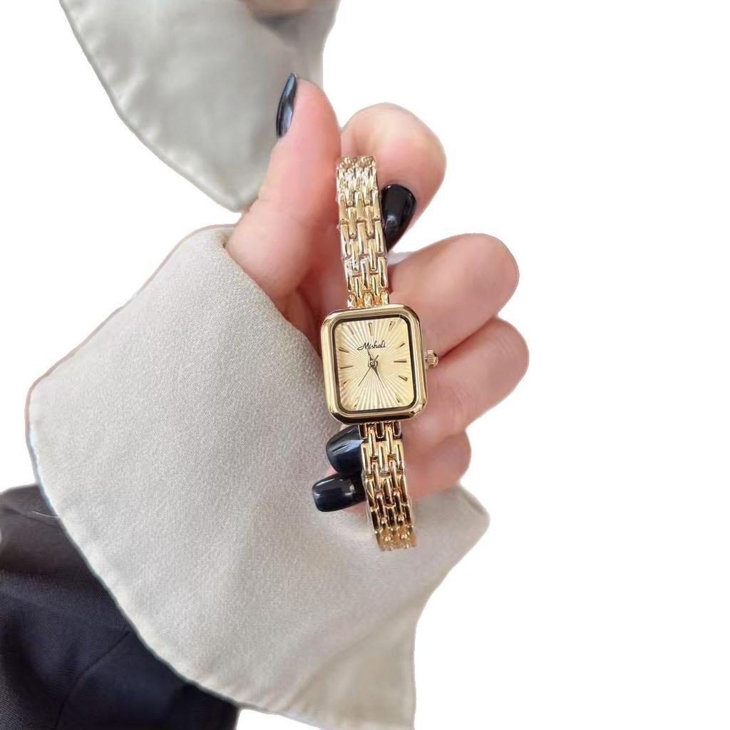 Bracelet Watch Ladies Gold Watch Women'S Watch Square Small Dial Women'S Trade