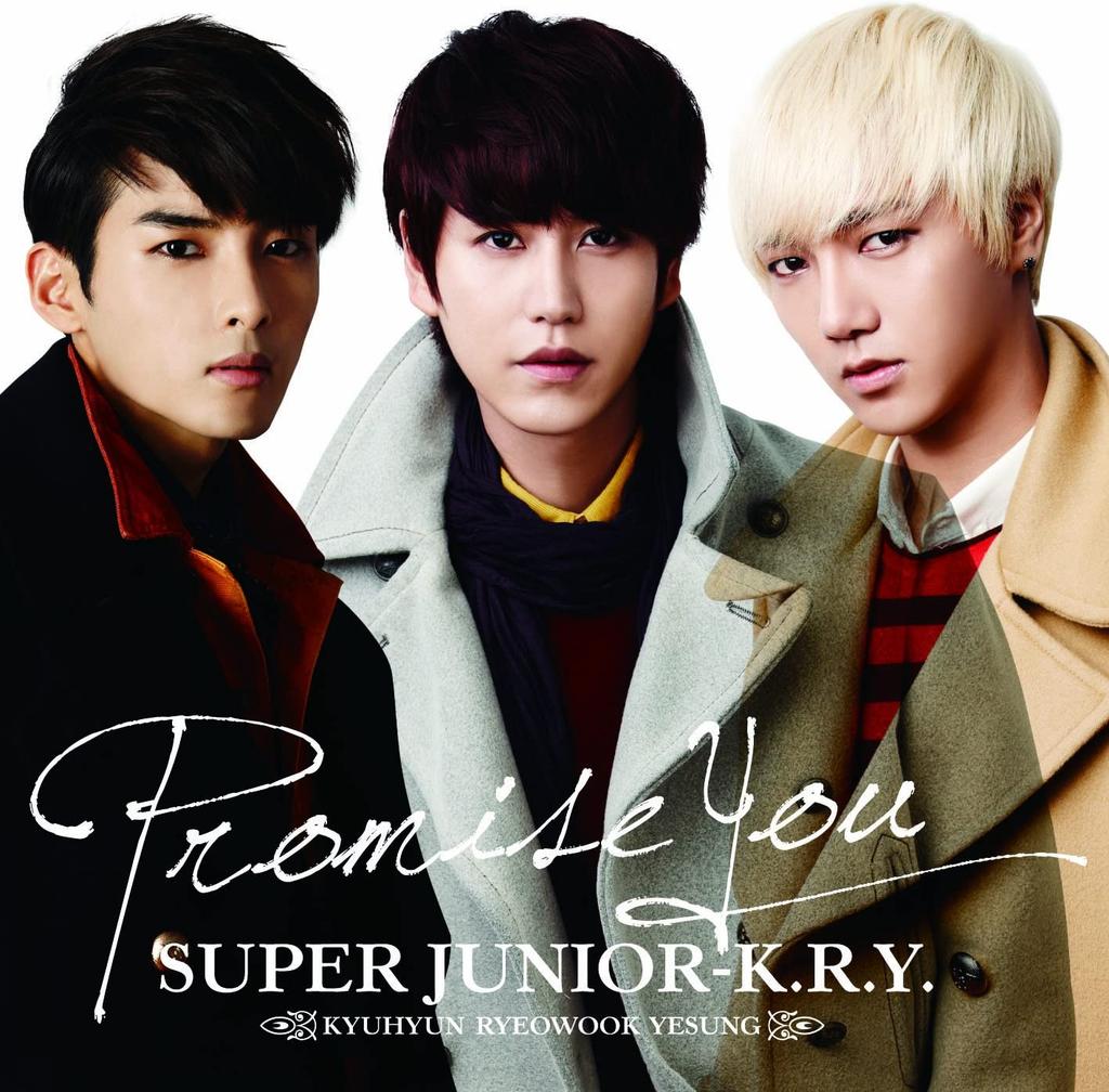 CD SUPER JUNIOR-K.R.Y. - Promise You (CD+DVD)  AVCK79122 Japan ObiPop Used
