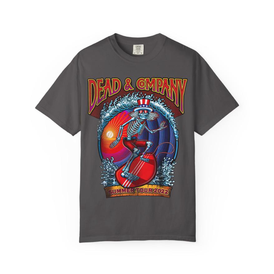 Double Sided Print Dead and Company Summer Tour 2022 Rock Shirt