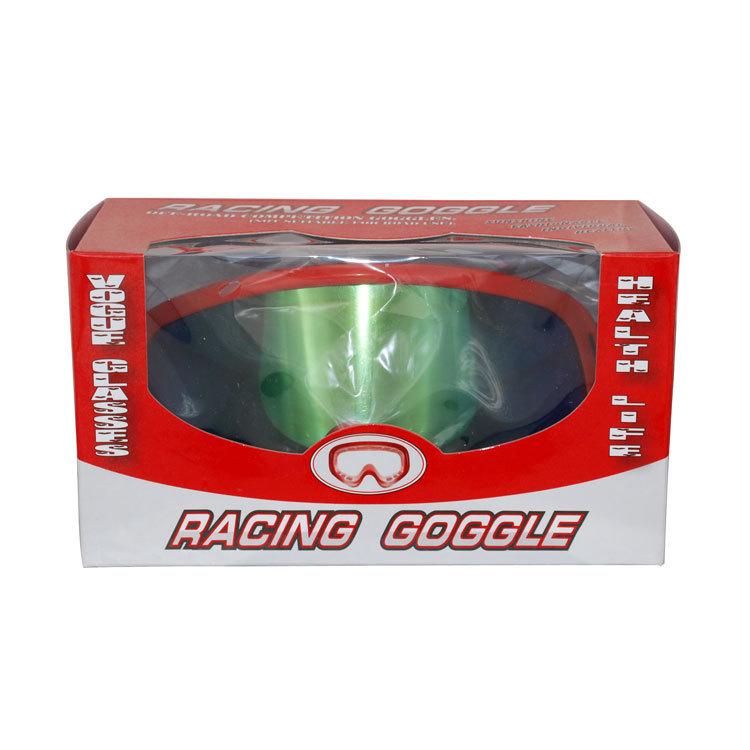 Gogle Kartingowe T815-7 Off-Road i Narciarskie z Wzorem Nanoszonym Metodą Transferu Wodnego QL037