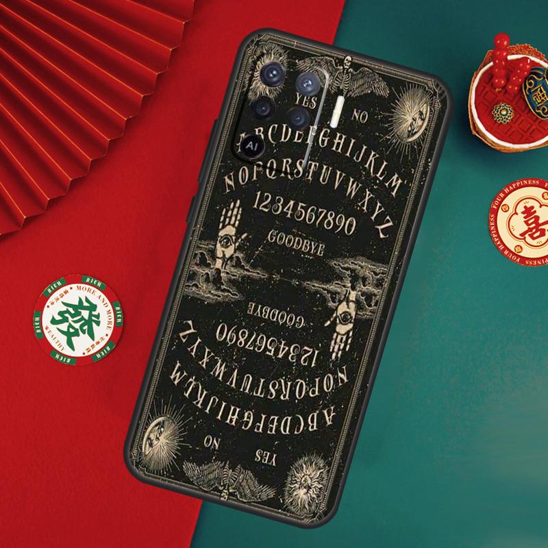 Ouija Board Case For Oppo A6 A5 Pro A15 A18 A38 A58 A78 A98 A54 A74 A94 A17 A57 A80 A60 A40 A16 A76 A96