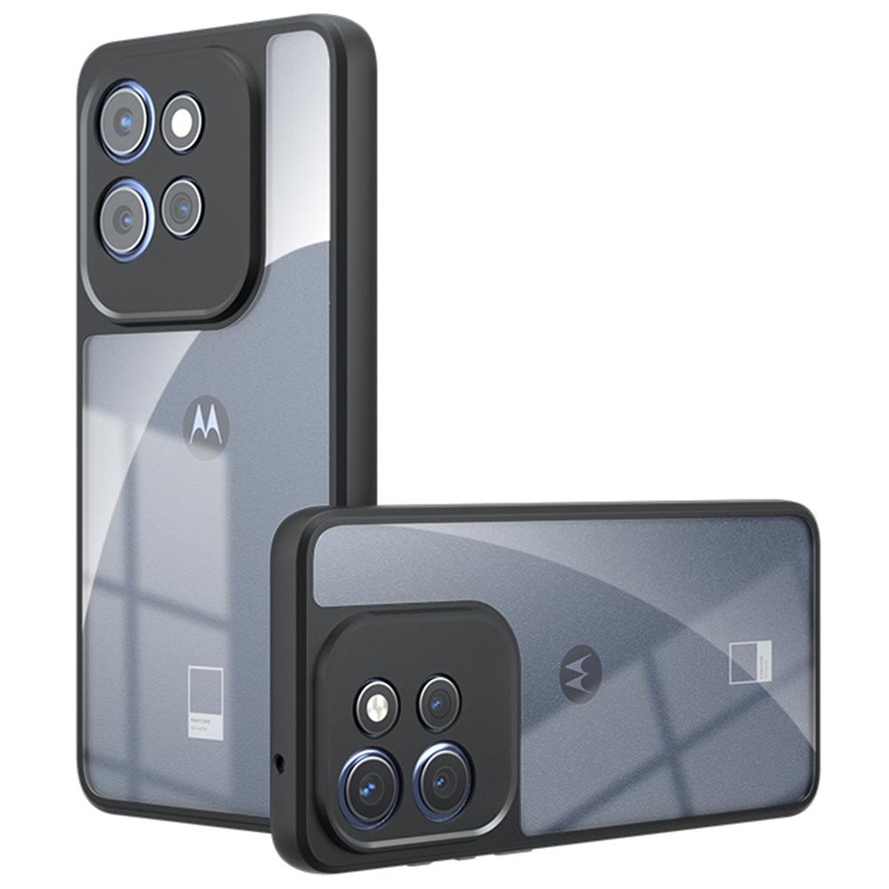 

For Motorola Edge 50 5G Case TPU+PC Shockproof Clear Phone Cover A