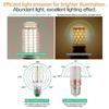 E27E14 LED Corn Bulb 3W12W 24LEDs SMD5730 Chandelier Light 200240V Bedroom Kitchen Home Decor Lighting