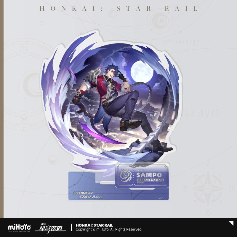 Sunsyea Honkai Star Rail Official Merch miHoYo Original Authentic The Nihility Path Acrylic Stand Kafka Acheron Fugue Hysilens
