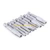 F26C 10Pieces 2.15-7.55 Magnetic Pentagonal Head Screwdriver Bits with 1/4" Secure Pentagonal Screwdriver Bit Set