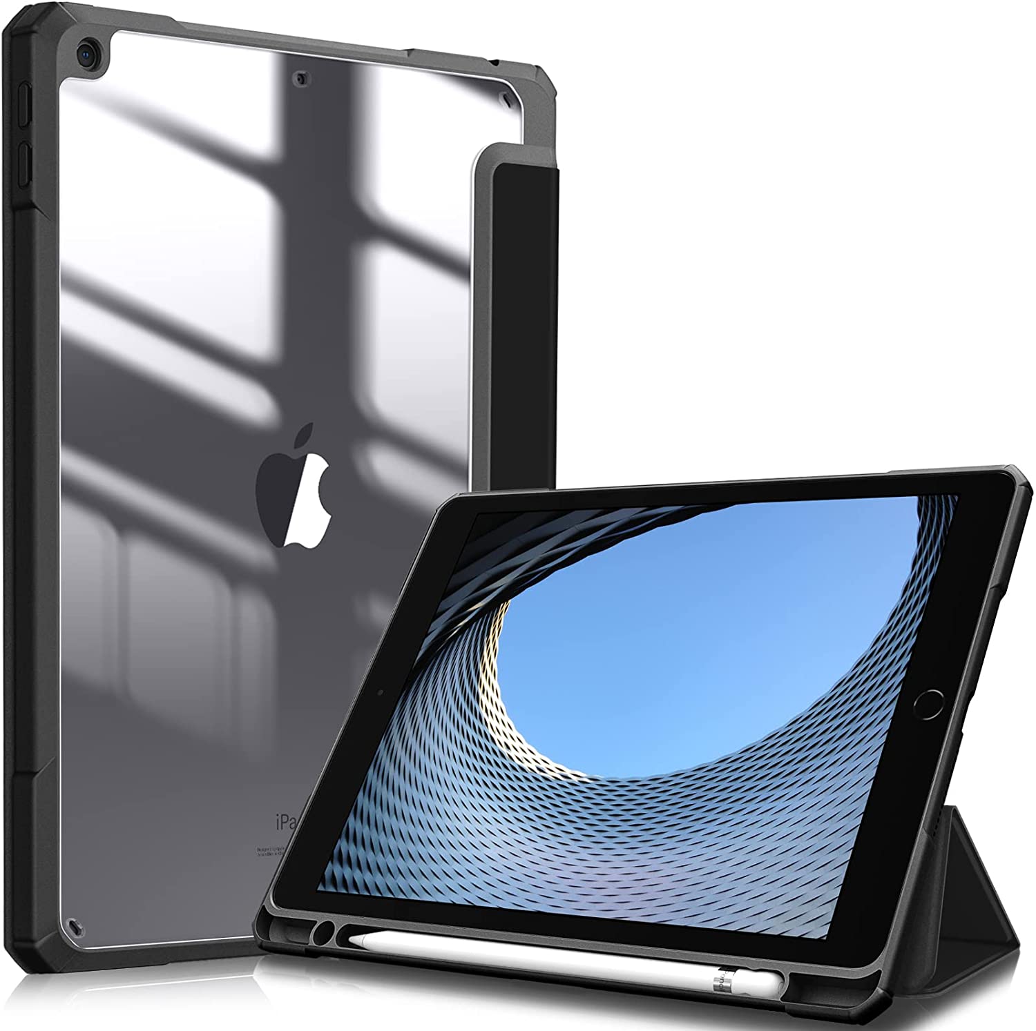 

Для IPad Air 2022 Чохол IPad 5-го покоління IPad Air4-го покоління IPad 10th 10.9 IPad Pro11 M1 M2 2022 Clear Back Shell Auto Sleep Wake iPad (7 8th Gen)10.2 чорний