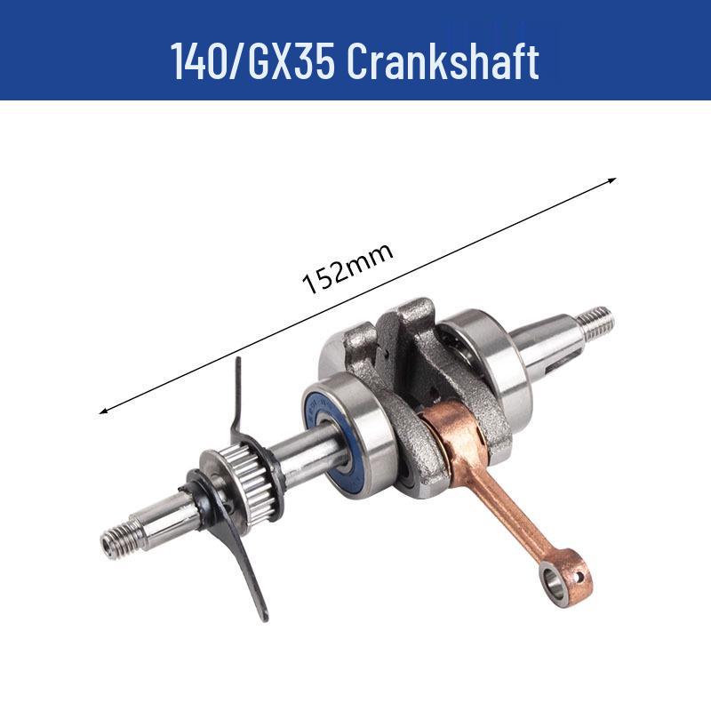 140-Piece GX35 Engine Parts Set: Pull Starter, Spark Plug, High-Voltage Coil, Oil Can