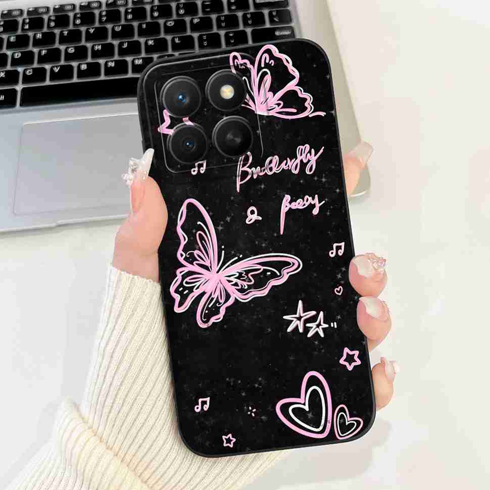 Shockproof For Honor X8C Protective Case Luckly Animal Soft Silicone Cover For Honor X8C X8B X7B X9B X6A X7A X8A X9A 4G 5G Capa