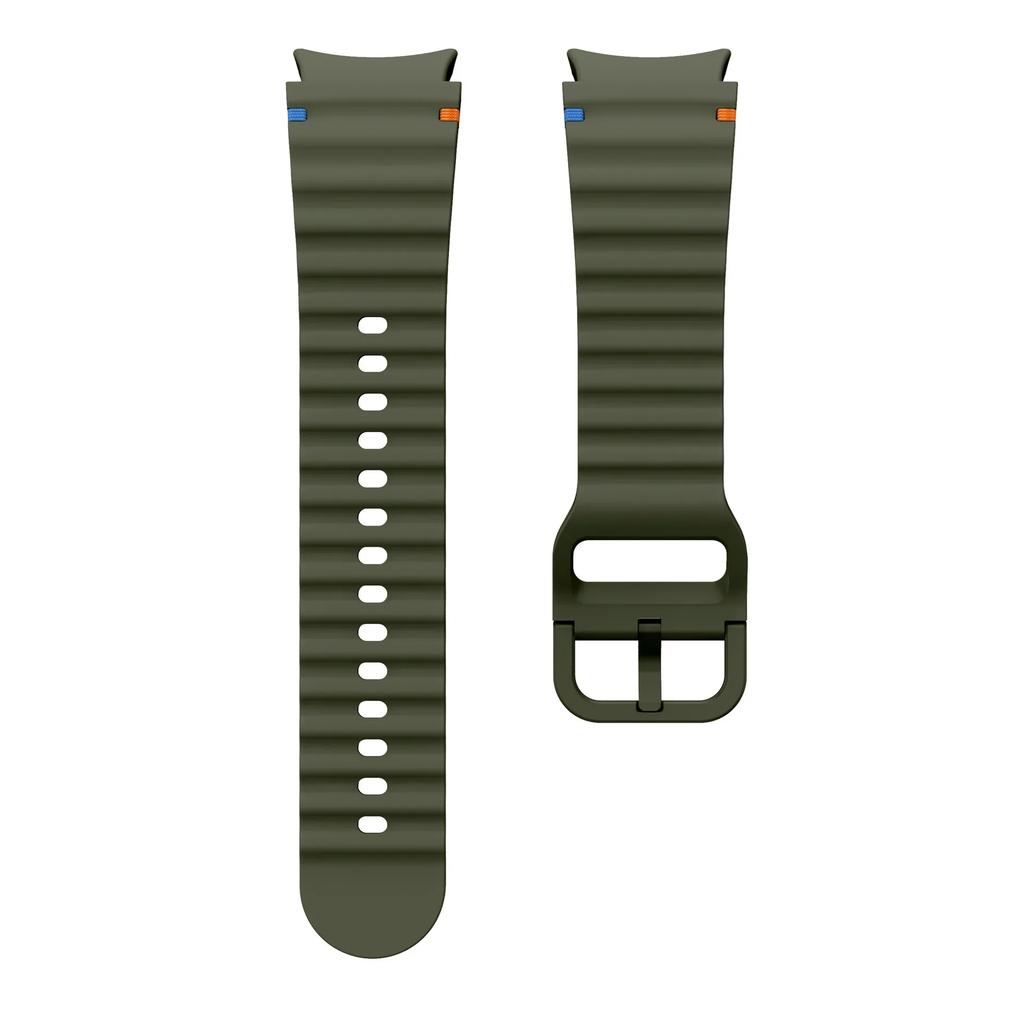 Original Silicone Band for Samsung Galaxy Watch 7 FE 6 4 Classic 5 Pro 44mm 40mm 43mm 47mm 45mm Bracelet Galaxy Watch6 7 Strap
