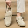 Spring Classic Cow Suede Simple Men's Loafers Soft Soles Comfortable Outdoor Casual Shoes British Style Formal Business Moccasin
