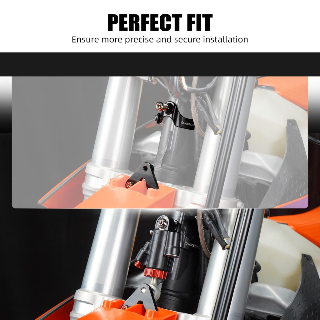 For KTM SX 125 SXF 250 SXF 450 XC 250 300 XCF 350 450 2023-2025 Steering Stabilizer Damper Mount Bracket For GasGas MC250F MC125