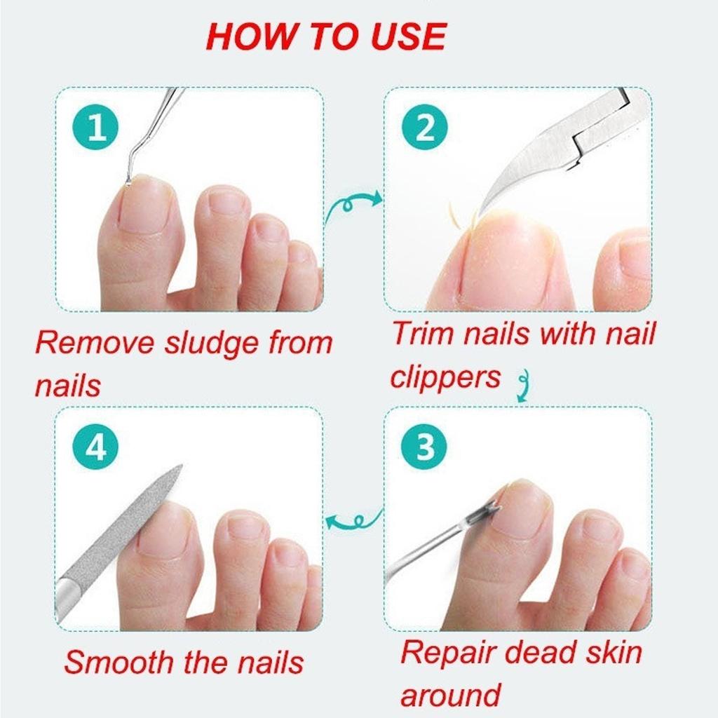 Podiatrist Toenail Clippers Professional Thick Ingrown Toe Nail Clipper Pedicure Toenail Cutter Curved Grooming Tool