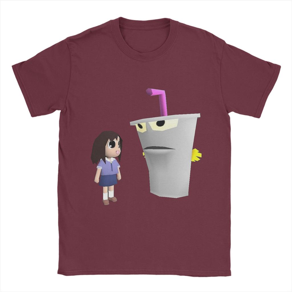 Ayumu Osaka   Azumanga Daioh  T-Shirt Sommer  Baumwoll-T-Shirts für Herren Freizeit Muster T-Shirt Kurzarm Streetwear Tees