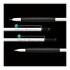 Tombow Oil-Based Ballpoint Pen ZOOM 707 0.7mm White Green with Gift Case