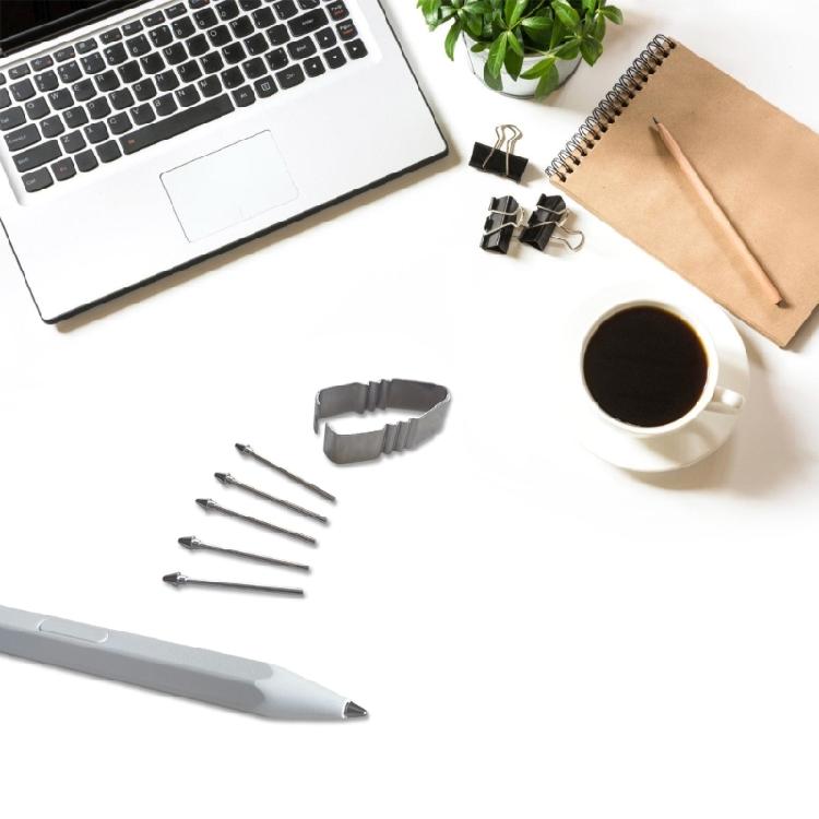 1/2/5 ks Kovový hrot pera a sada klipů Zajišťující přesné ovládání pro umělce a profesionály na Tab S11 Ultra Náhradní díly