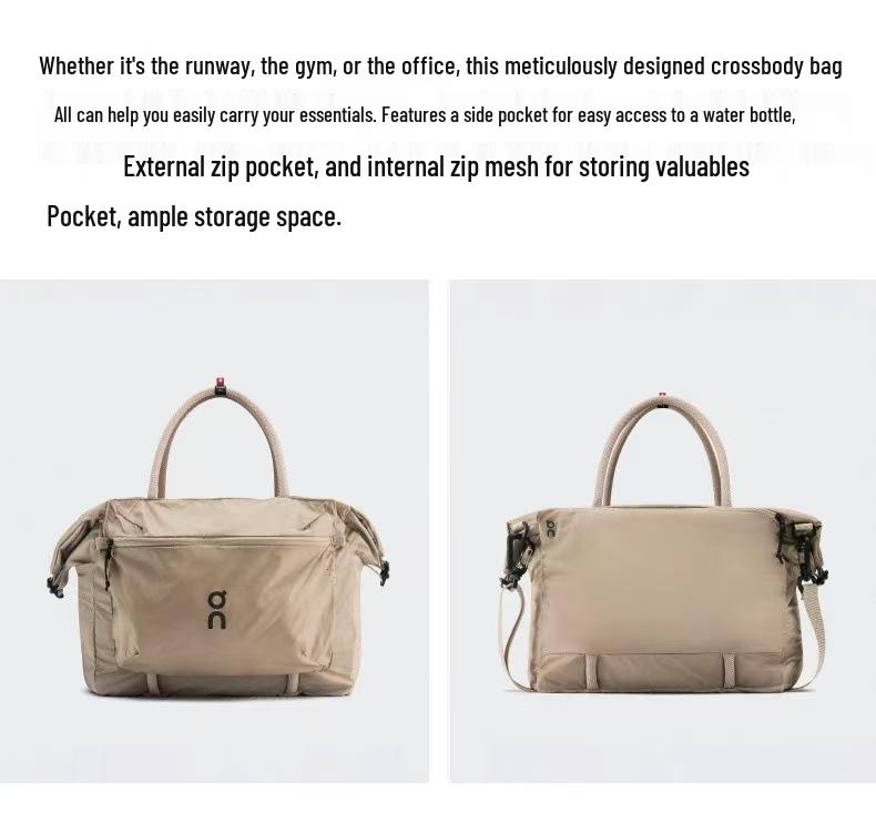 On Running 35L Large Capacity Water-Repellent Lightweight Single Shoulder Hiking Bag for Men and Women