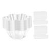 60 Pieces Dessert Cups Party Serving Bowls,Fruit Cups,with Spoons for Shortcake,Strawberry