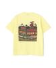 Avirex WEST COAST SHORT SLEEVE T-SHIRT DINER, Men's, Size 2XL, 438, Lemon, 783-3134057