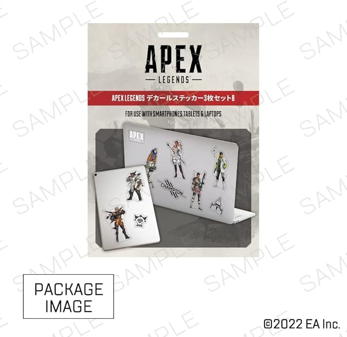 Apex Legends Decal Sticker Set of 3 B