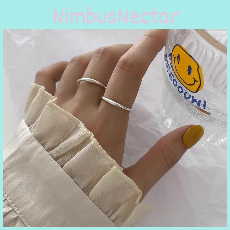 Minimalist Copper Geometric Ring For Women Stylish Adjustable Open Ring Design