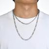 Figaro Chain Necklace for men Stainless Steel Classic Punk Hip Hop Link Chain for Cool Boys Jewelry Accessories Gift