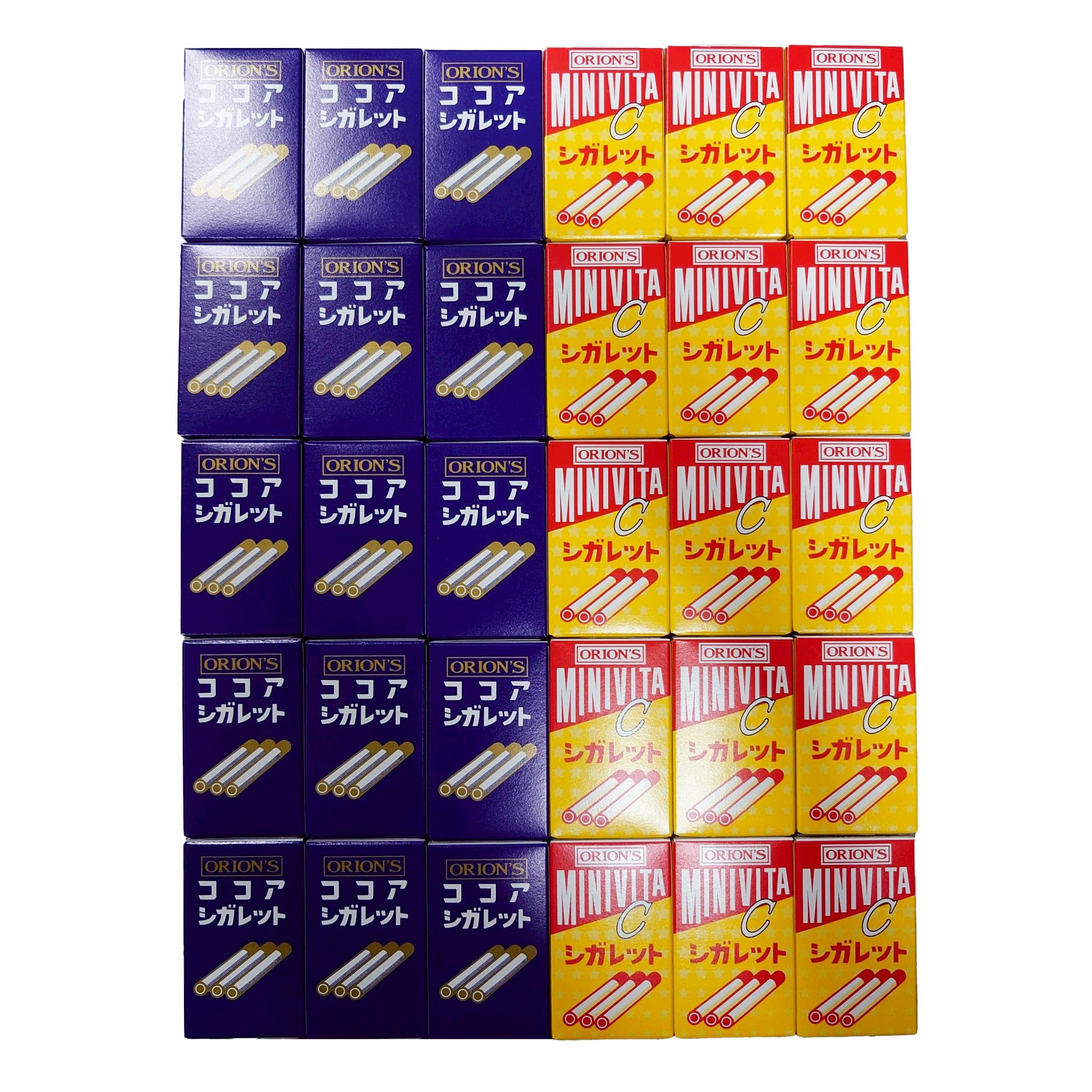 

Orion Cigarette set Vita C and Cocoa 15 pieces 2-type (Mini each)