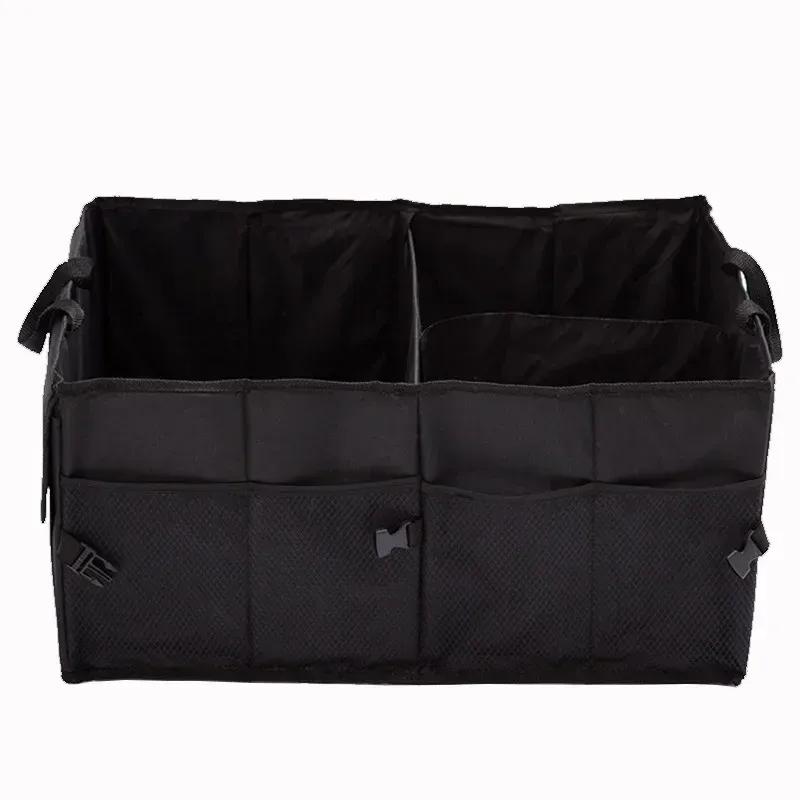 Big Capacity Car Trunk Organizer Collapsible Storage Box Eco-Friendly Durable Auto Cargo Organizer for SUV Truck Travel